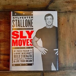 Sly Moves Book by Sylvester Stallone 🆕 & PERSONALLY AUTOGRAPHED!